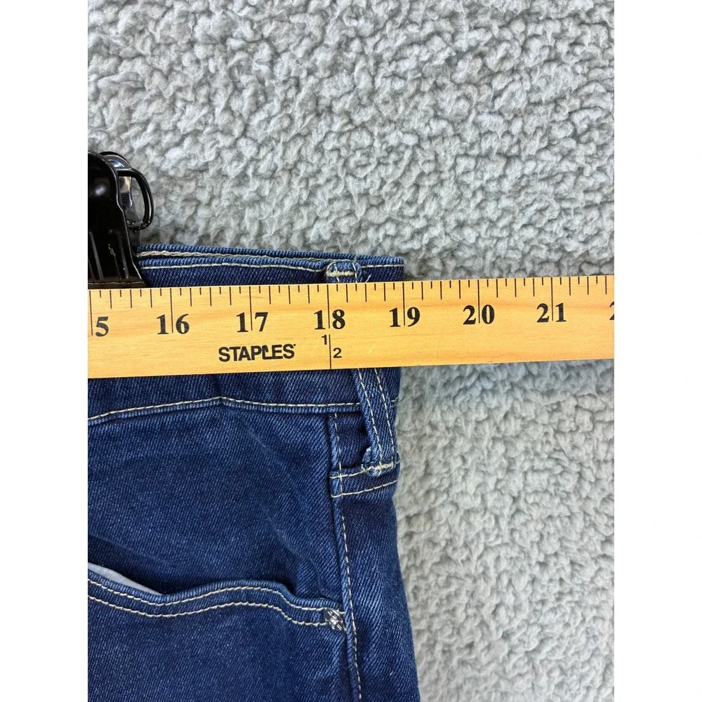 True Religion Rocco Relaxed Skinny Jeans Mens 36 Blue Denim Pants Classic Wash